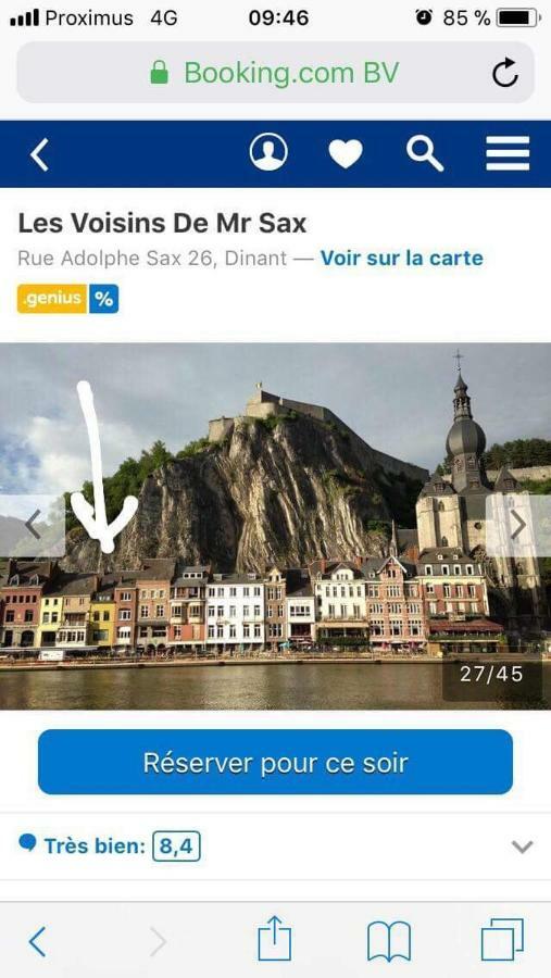 Les Voisins De Mr Sax 호텔 디넝 외부 사진